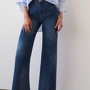 Anthropologie 
PILCRO THE ANNIE WIDE-LEG JEANS